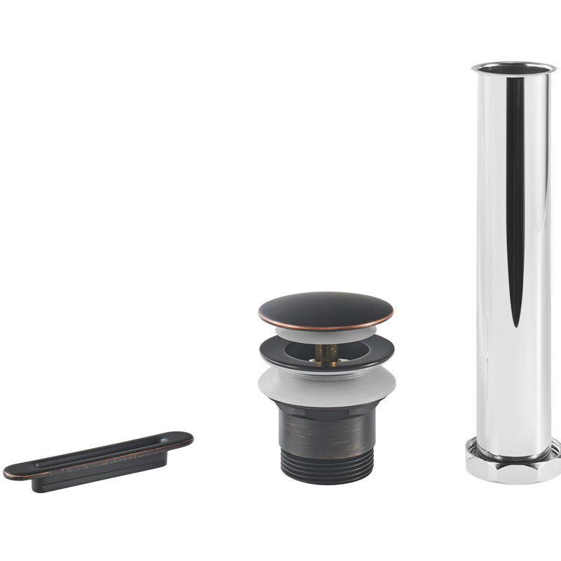 American Standard Popup Tub Drain with Overflow Wayfair